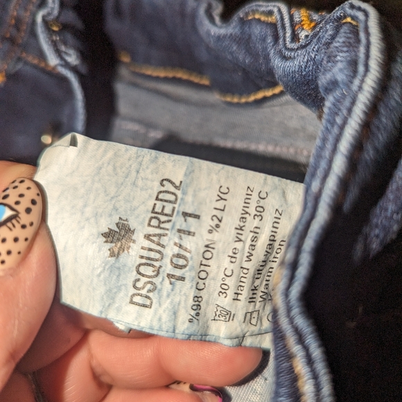 Girls Dsquared jeans - Picture 4 of 5